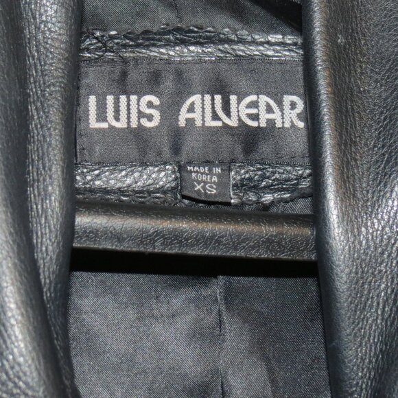 Soft Lambskin Black Leather Jacket Women's Size XS - Picture 2 of 5